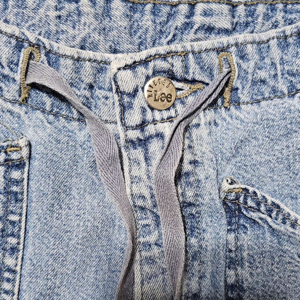 Lee Riveted Denim Shorts - Picture 3 of 4